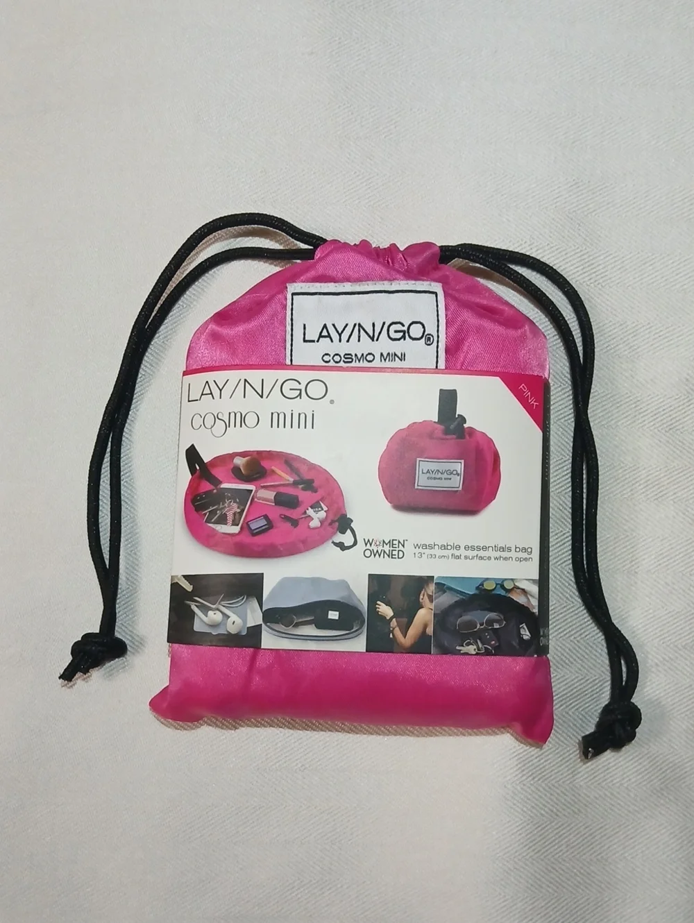 Lay n go Cosmo Mini Washable 13” Pink NWT